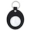Medallion Holder Key Ring- Black