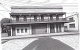 Croydon Service Office Anniversary Card - B&W