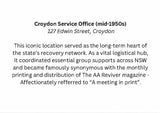 Croydon Service Office Anniversary Card