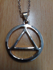 Circle Triangle Pendant