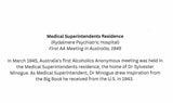 Medical Superintedents Residence Anniversary Card