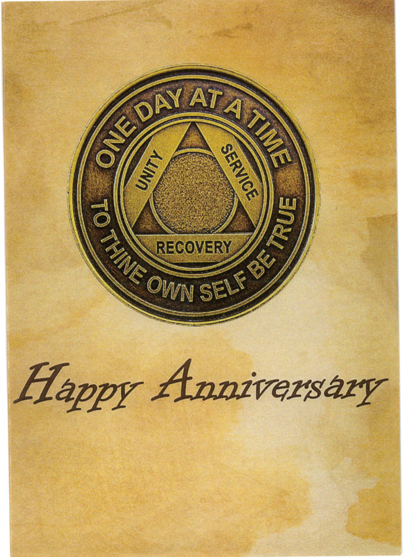 One Day at a Time Anniversary Card