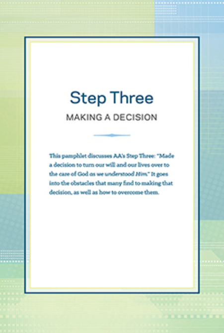 Step 3 Booklet - Making a Decision