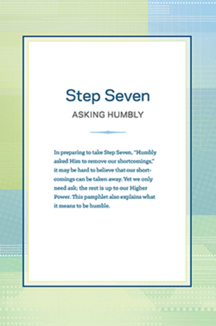 Step 7 Booklet - Asking Humbly