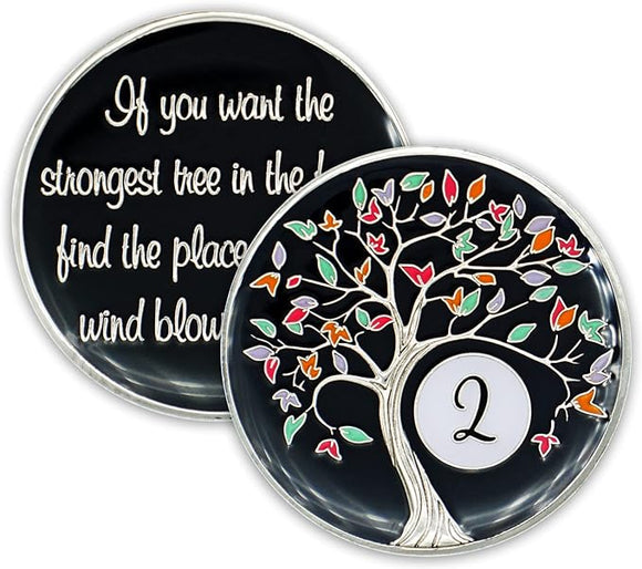 Tree of Life Anniversary Medallion- 2 Years