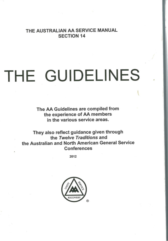 AA Guidelines Book (1-30)